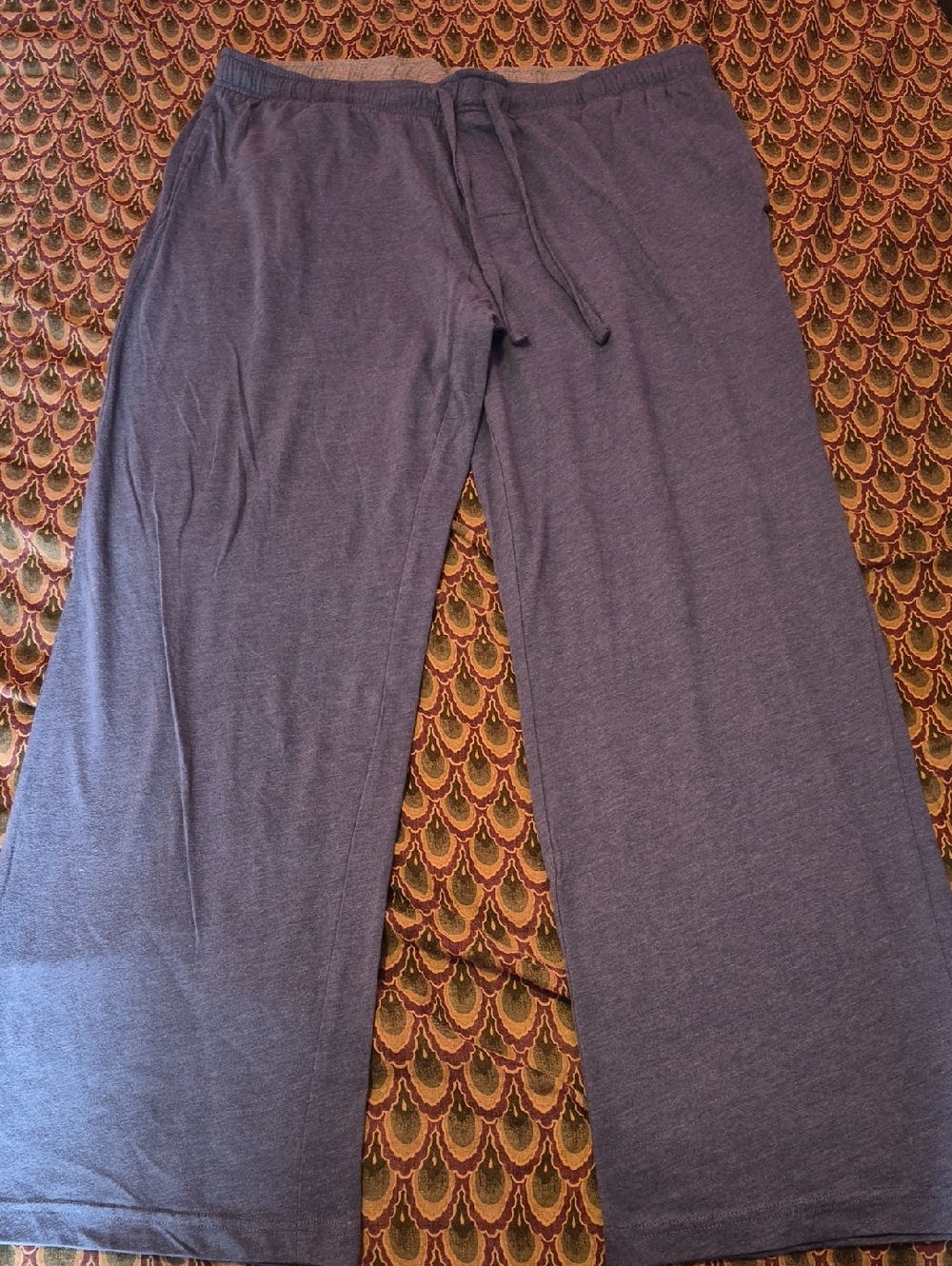 croft & barrow Men's Heather Navy Drawstring Lounge Pants